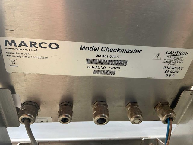 Marko systems rollenbaan met checkweighers - afbeelding 8 van  9