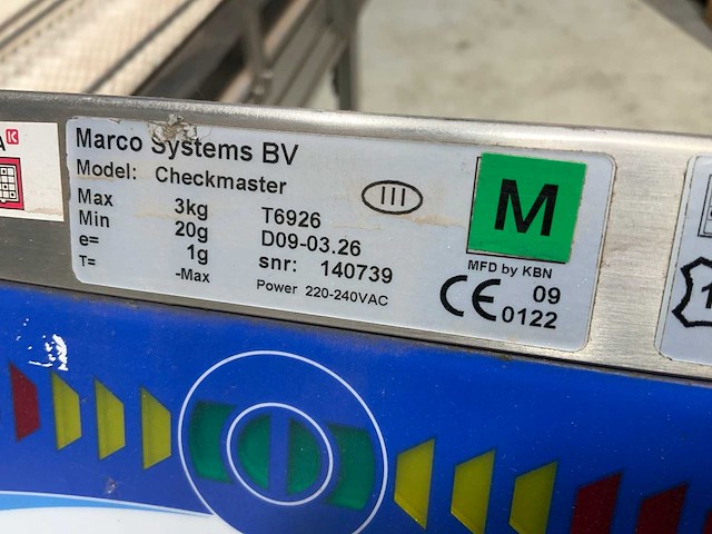 Marko systems rollenbaan met checkweighers - afbeelding 9 van  9