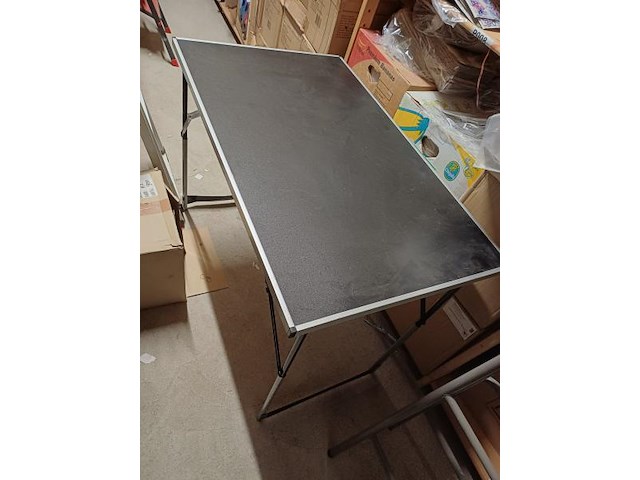 Markt tafel zwart 100x60 - afbeelding 1 van  5