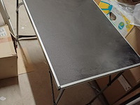 Markt tafel zwart 100x60 - afbeelding 1 van  5