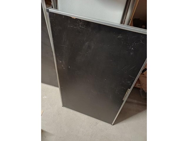 Markt tafel zwart 100x60 - afbeelding 3 van  5