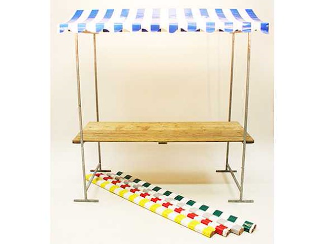 Markt verkoopkraam (10x) - afbeelding 1 van  6