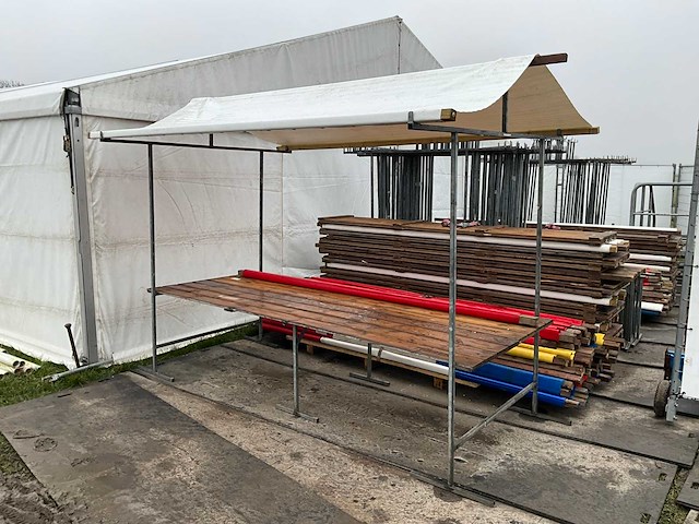 Marktkraam 3 meter (12x) - afbeelding 1 van  7