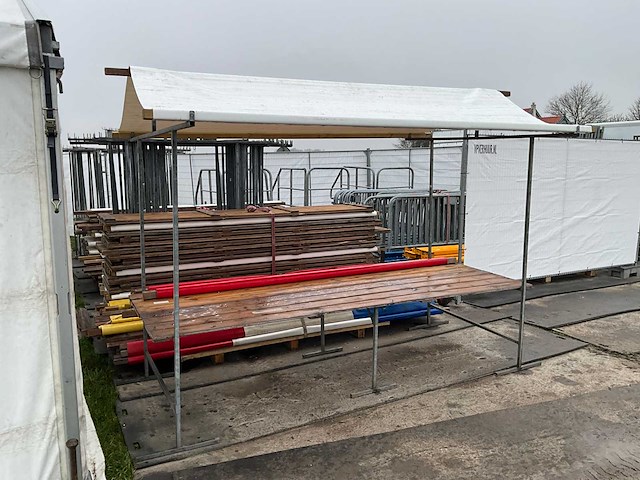 Marktkraam 3 meter (12x) - afbeelding 2 van  7