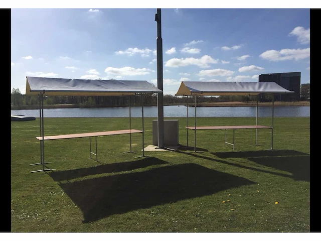 Marktkraam 3 meter (5x) - afbeelding 1 van  5
