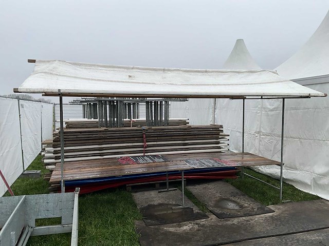 Marktkraam 4 meter (16x) - afbeelding 6 van  6
