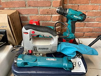 Markus decoupeerzaag en makita accu gereedschap