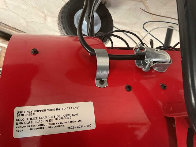 Marley dh1521d hetelucht blower - afbeelding 7 van  7