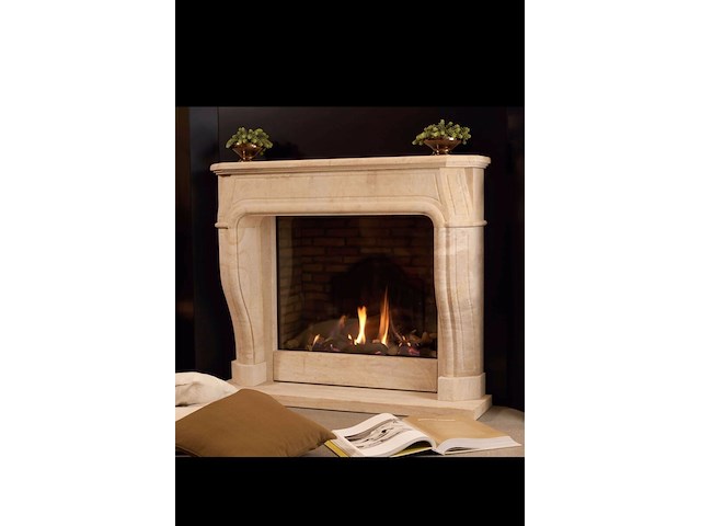 Marmer schouw - afbeelding 1 van  5