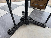 Marmeren bistrotafel (2x) - afbeelding 3 van  4