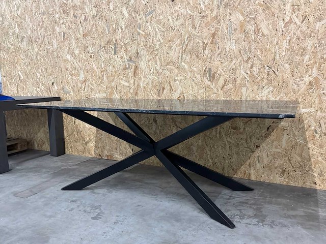Marmeren eetkamertafel - afbeelding 7 van  12
