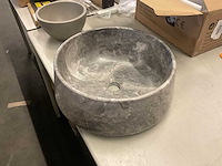 Marmeren waskom - afbeelding 2 van  4