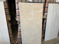 Marmerlook beige tegel 60x120 - 14,4 m2 - afbeelding 2 van  3