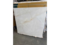 Marmerlooktegels onxy beige120x120 28,8 m2 - afbeelding 4 van  5