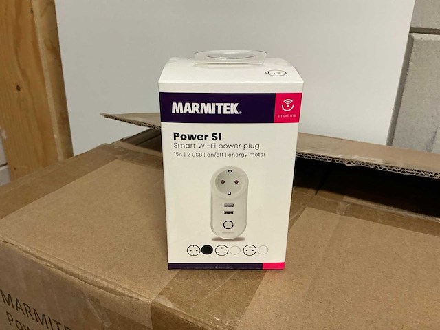 Marmitek power s1 wifi powerplug (48x) - afbeelding 1 van  4