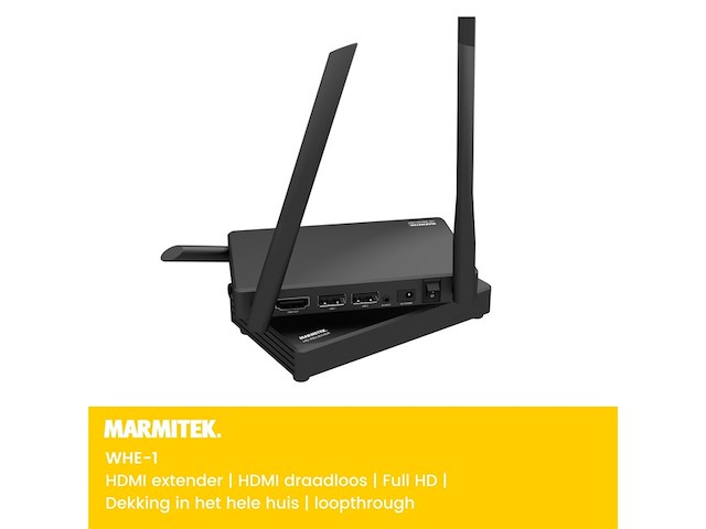 Marmitek whe1 wireless hdmi extender - afbeelding 2 van  5