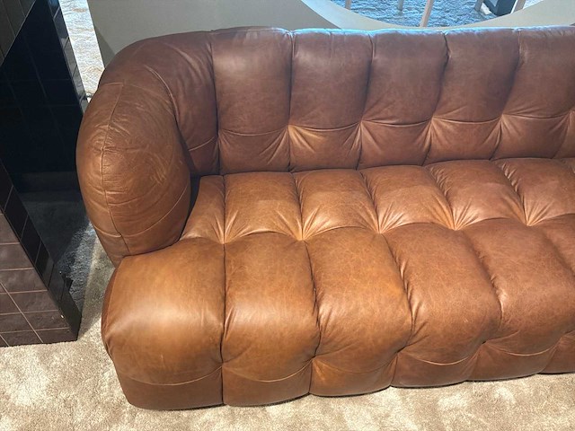 Marnix leren sofa - afbeelding 2 van  13