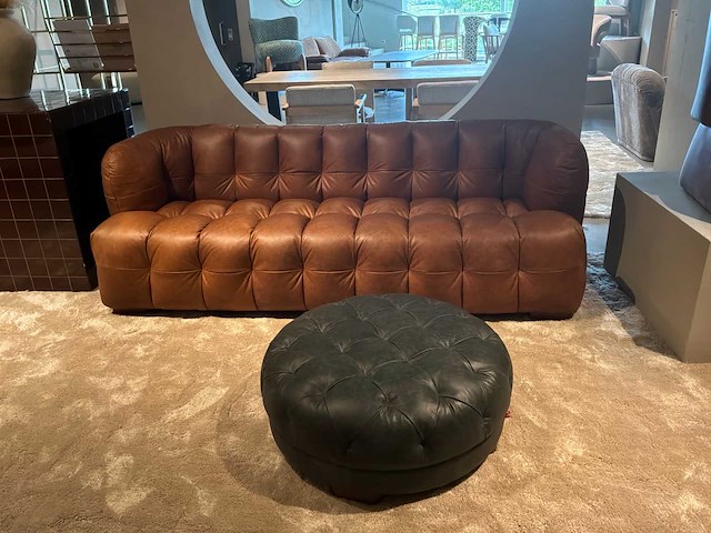 Marnix leren sofa - afbeelding 8 van  13