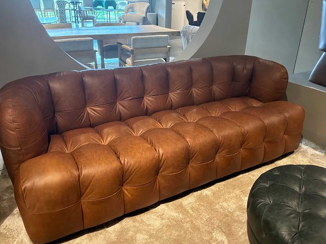 Marnix leren sofa - afbeelding 10 van  13