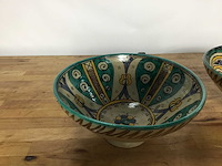 Marokkaanse polychrome kom - crockery (2x) - afbeelding 2 van  5