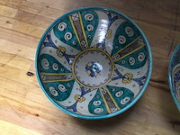 Marokkaanse polychrome kom - crockery (2x) - afbeelding 4 van  5