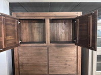 Maroon opbergkast - afbeelding 2 van  4