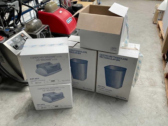 Marplast 579 afvalemmer 8ltr (18x) - afbeelding 1 van  4