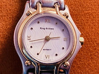 Marquis krug baümen 18kt electroplated juweliershorloge - afbeelding 2 van  6