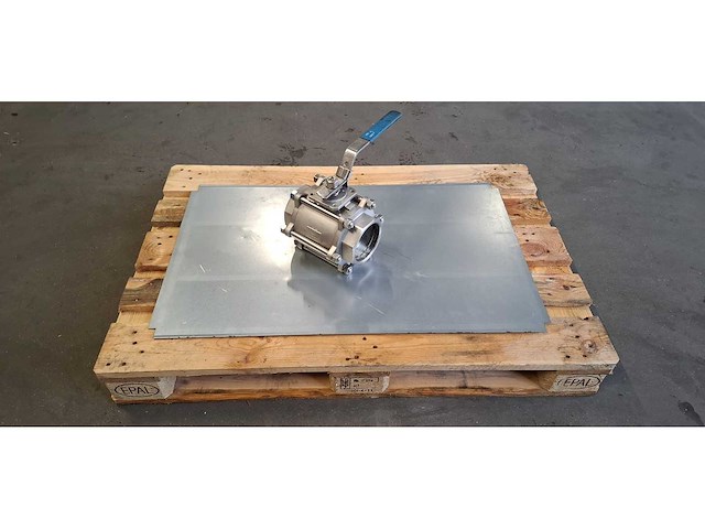 Mars valve - 55a-10 - rvs afsluiter 4" - afbeelding 3 van  3