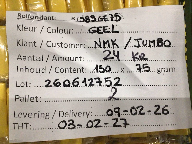 Marsepein diverse kleuren (9850x) - afbeelding 6 van  8