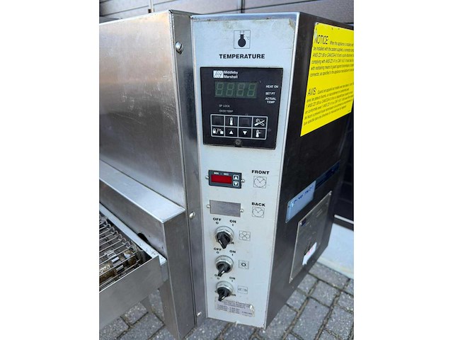 Marshall - pizza bandoven ps540g - pizza-oven - afbeelding 5 van  7