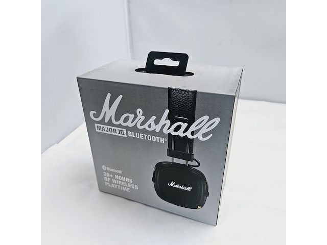 Marshall major iii bluetooth koptelefoon - afbeelding 1 van  6