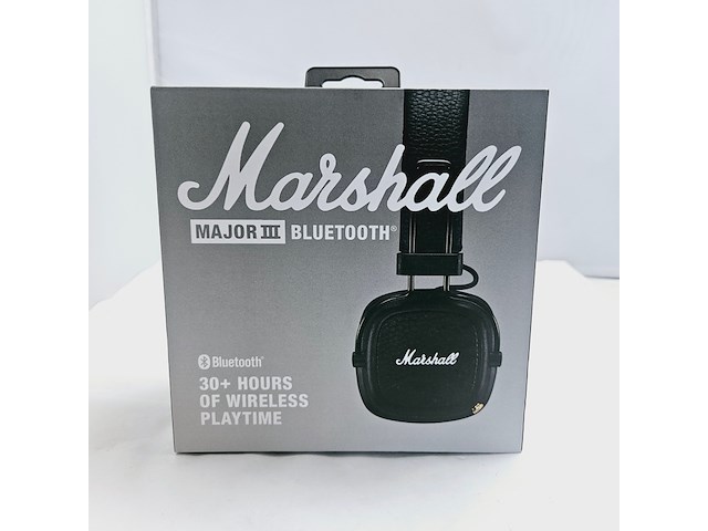 Marshall major iii bluetooth koptelefoon - afbeelding 1 van  6