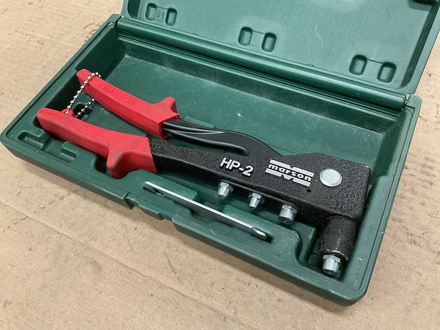 Marson hp-2 rivet gun set - afbeelding 3 van  4