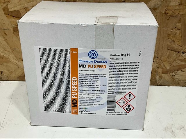 Marston-domsel md pu speed 2 componenten snellijm (12x) - afbeelding 2 van  3