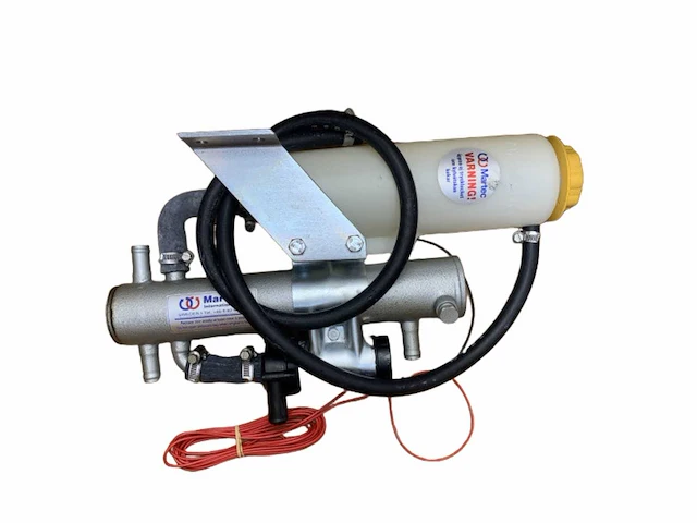 Martec sea water heat exchanger for volvo penta md5 fenix engine - 901-1005 - afbeelding 1 van  6
