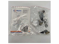 Martec sea water heat exchanger for volvo penta md5 fenix engine - 901-1005 - afbeelding 5 van  6