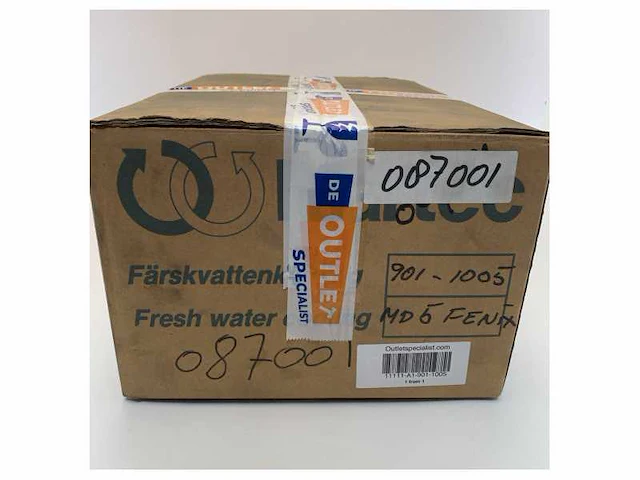 Martec sea water heat exchanger for volvo penta md5 fenix engine - 901-1005 - afbeelding 6 van  6