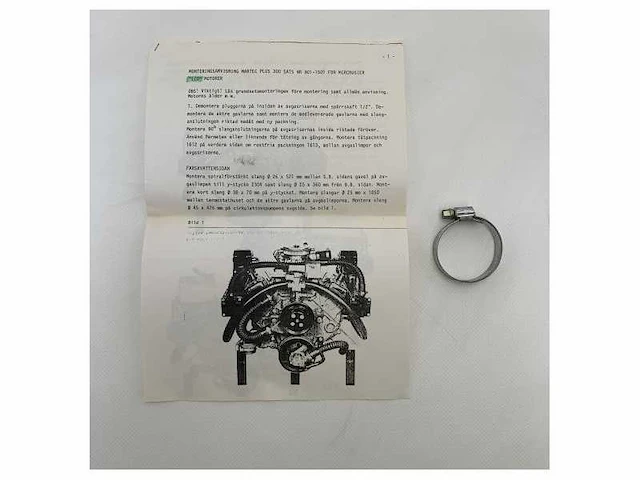 Martec sea water heat exchanger mounting set for mercruiser engines - 901-1501 - afbeelding 5 van  8