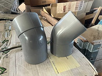 Martens pvc mof 80mm 45° (400x) - afbeelding 1 van  6