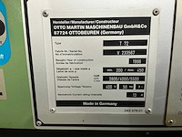 Martin - 1996 - t 72 - 3,3 - formaatcirkelzaagmachine - afbeelding 4 van  15