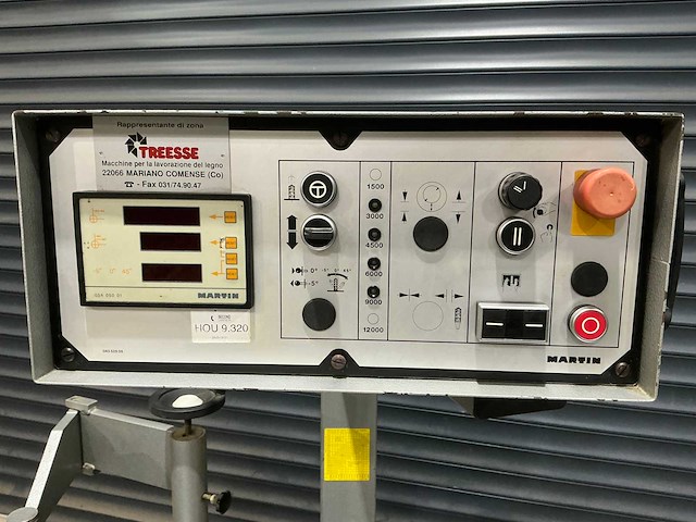 Martin - 1998 - t 22 - tafel- en spilfreesmachine - afbeelding 3 van  29