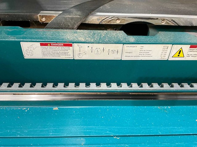 Martin - 2010 - t 60 - formaatcirkelzaagmachine - afbeelding 8 van  9