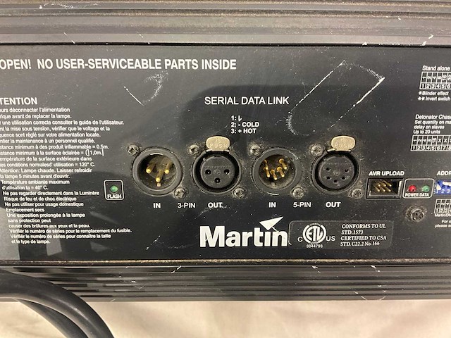 Martin - atomic 3000 eu - stroboscoop (4x) - afbeelding 3 van  5
