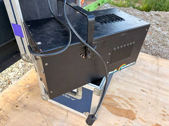 Martin - rainbow 2 - with flight case various light equipment - afbeelding 2 van  4