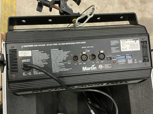 Martin atomic 3000 dmx stroboscoop (4x) - afbeelding 4 van  9
