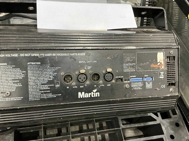 Martin atomic 3000 dmx stroboscoop (8x) - afbeelding 4 van  5