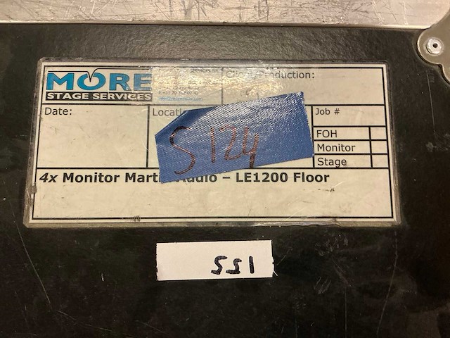 Martin audio - le1200 - speakers (4x) - afbeelding 7 van  7