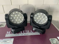 Martin aura xb led wash light in flightcase (4x) - afbeelding 3 van  10