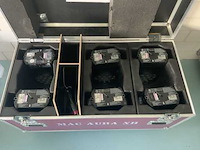 Martin aura xb led wash light in flightcase (4x) - afbeelding 6 van  10